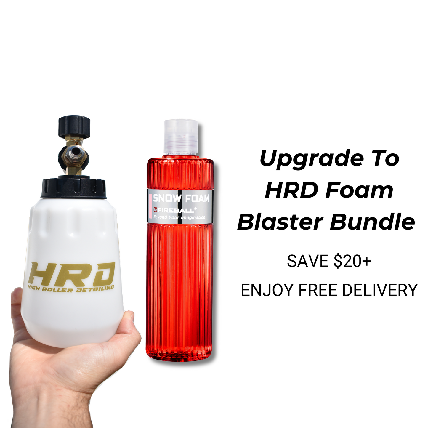 HRD Foam Blaster Bundle