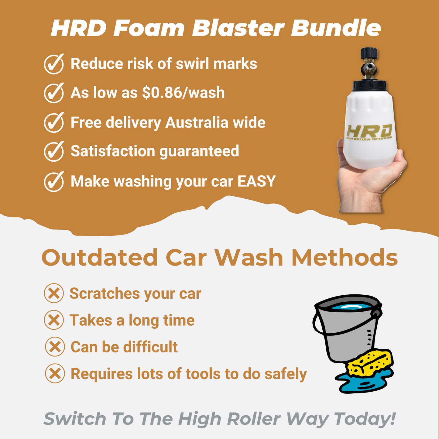 HRD Foam Blaster Bundle